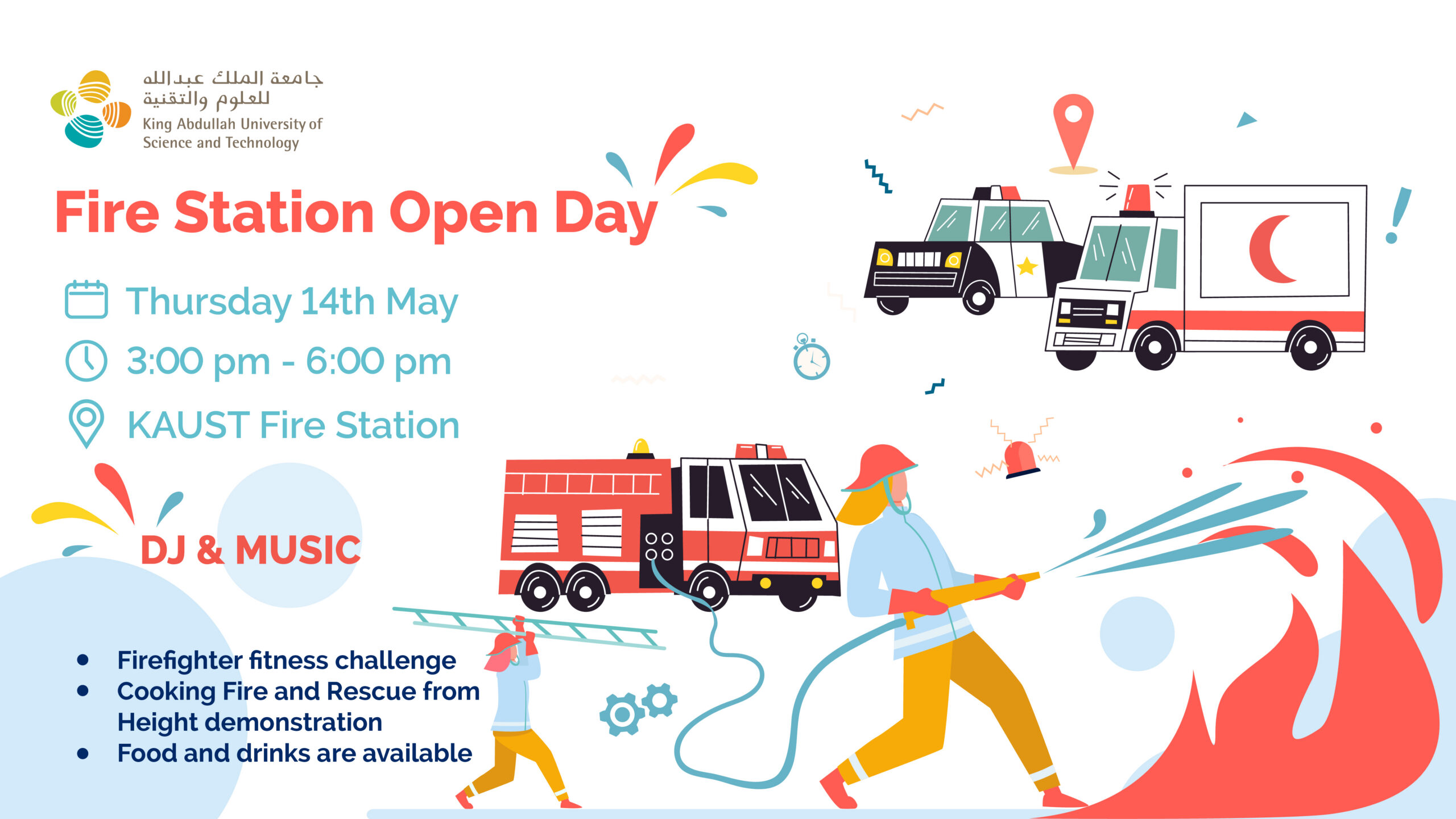 HSE Fire Safety Update: KAUST Fire Station Open Day 2026