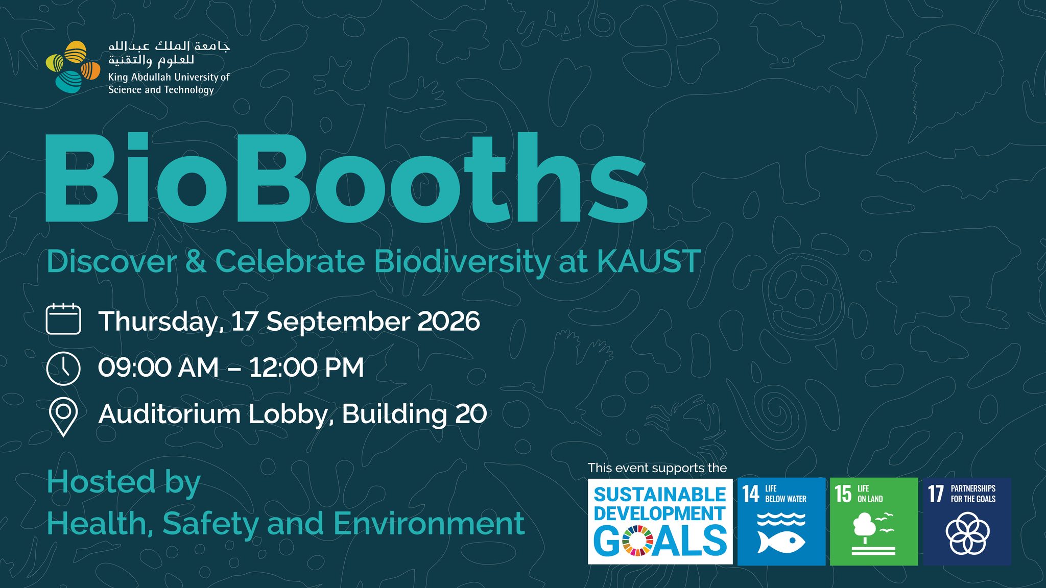 BioBooths 2026 – Discover KAUST Biodiversity