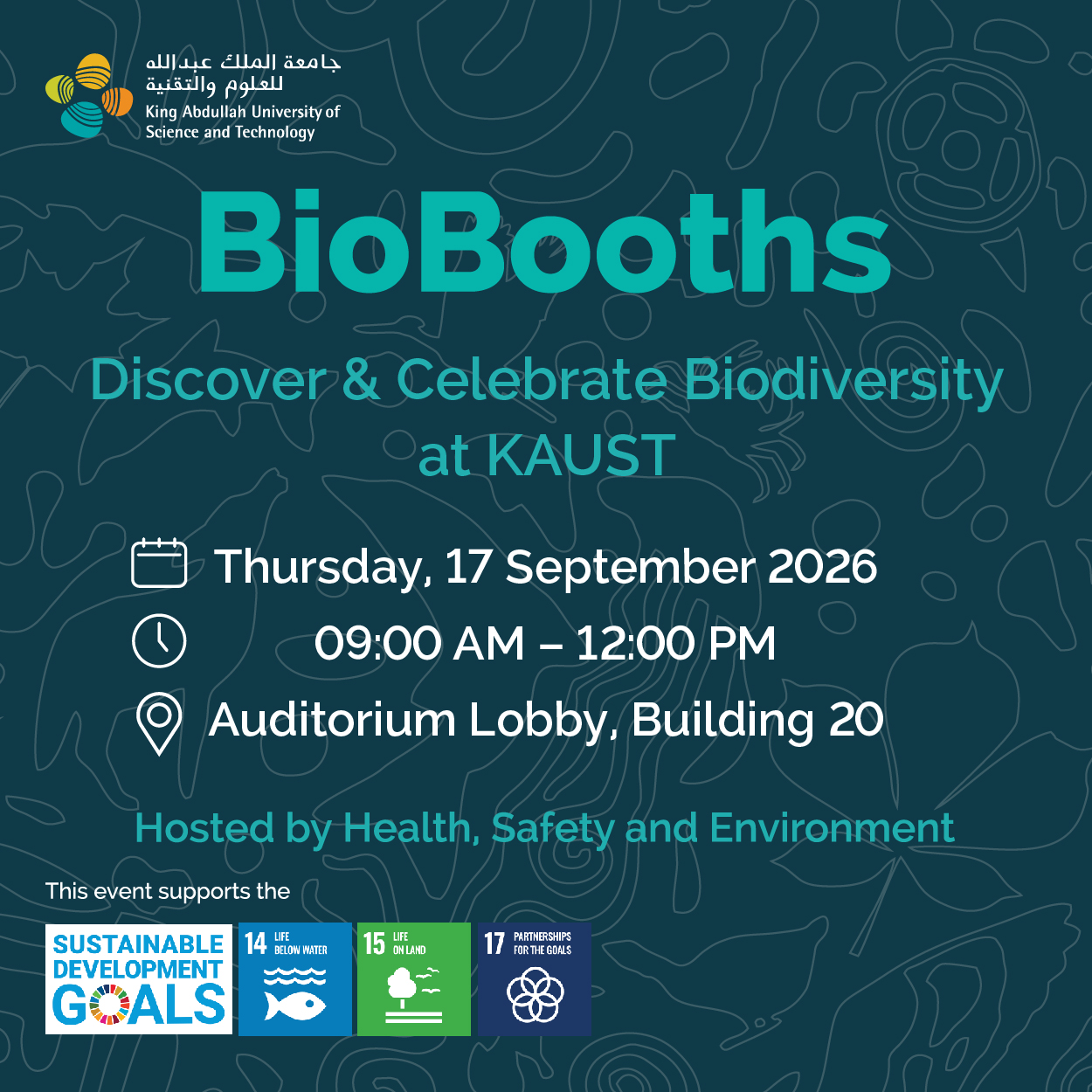 BioBooths 2026 – Discover KAUST Biodiversity
